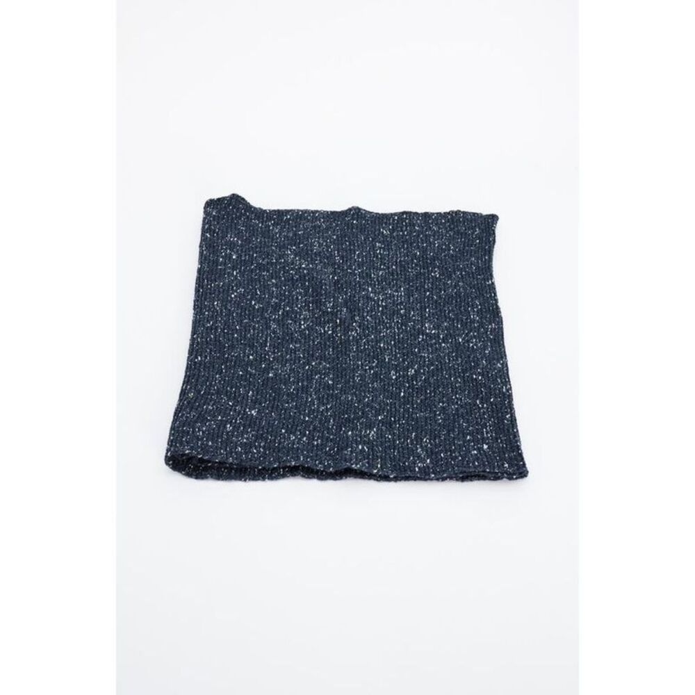 Gas Blue Marabou Men's Scarf